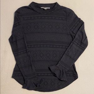 Ann Taylor LOFT Lace Knit Blouse